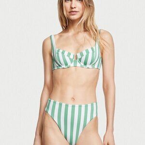 Victorias Secret 2pc Bikini Swim Set 36D Full Coverage Bikini Large High waist 3